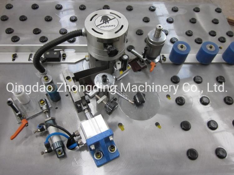 Straight / Curve Manual Edge Banding Machine with 45 Degree Angle