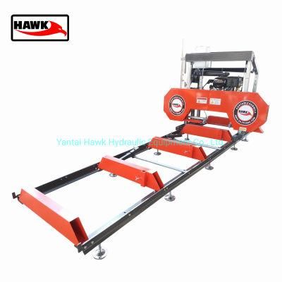 China Product Horizontal Simple Installation Wood Mizer Sawmill