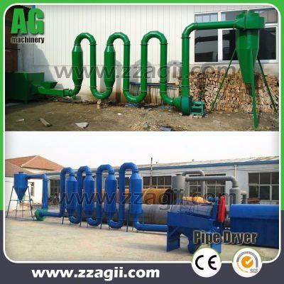 Environmental Friendly Biomass Wood Dust Sawdust Pipe Drier for Sale