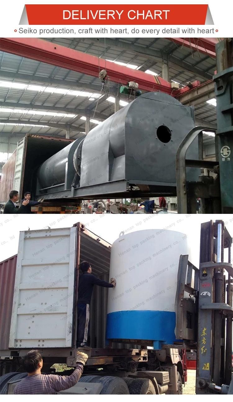 High Quality New System Hoisting Carbonization Furnace for Charcoal