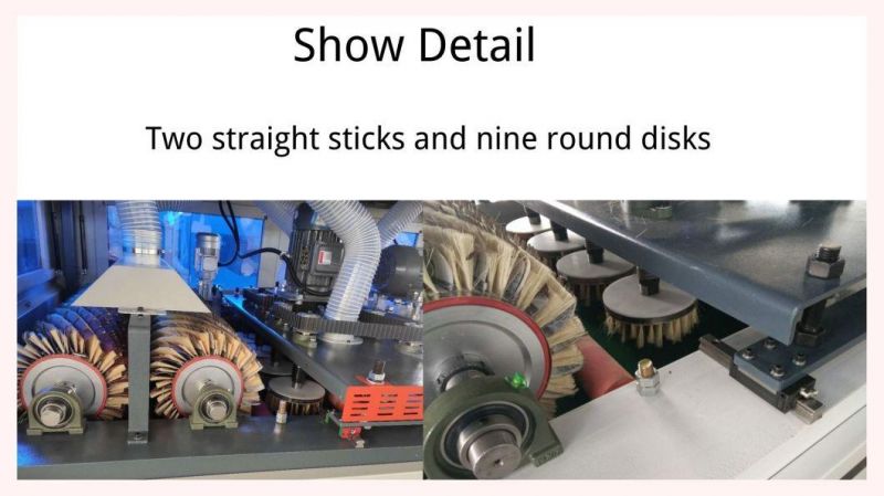 Woodworking Machine Brush Sanding Machine Polishing Machine Gd1000