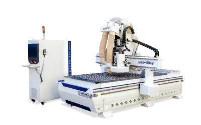 Mars CNC Wood Router Carving Machine with Drilling Banks Auto Tools Change