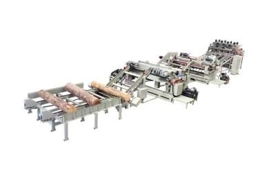 Veneer Peeling Production Line, Veneer Peeling Processing Line, Log Debarker Price, Wood Splitting Machine Core Veneer Peeling Line