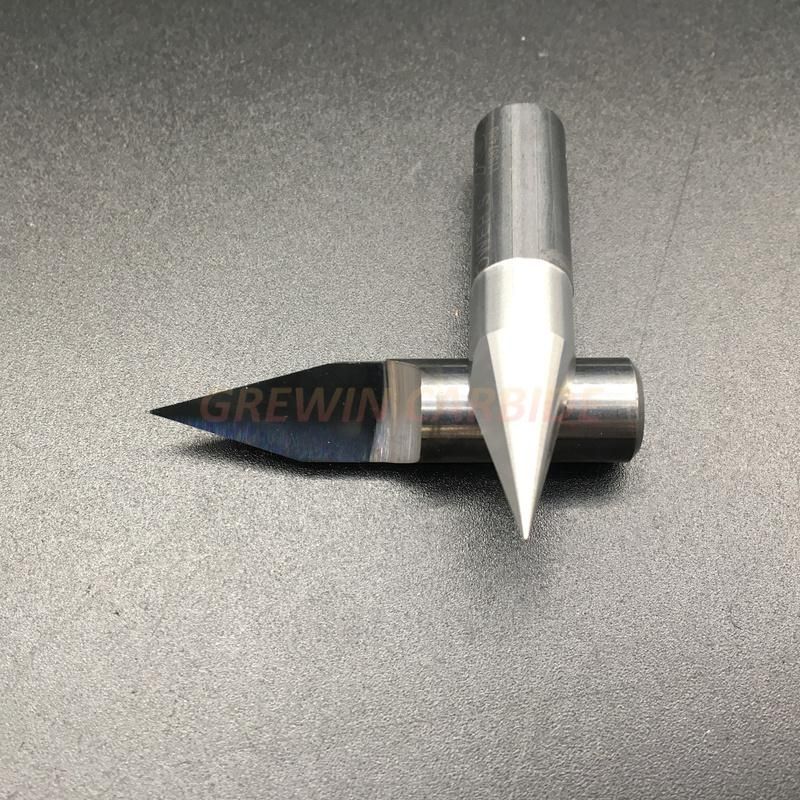 Gw Carbide-Woodworking Tungsten Carbide Flat-Bottom Sharp 3.175X40mm End Mill