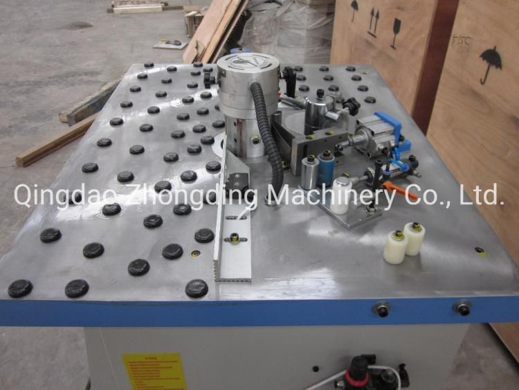 Manual Edge Banding Machine with Bevel Table