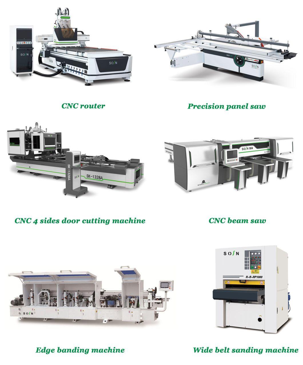 CNC Beam Saw Machine Woodworking Machinery Computer Beam Saw for Cutting Solid Wood Panels