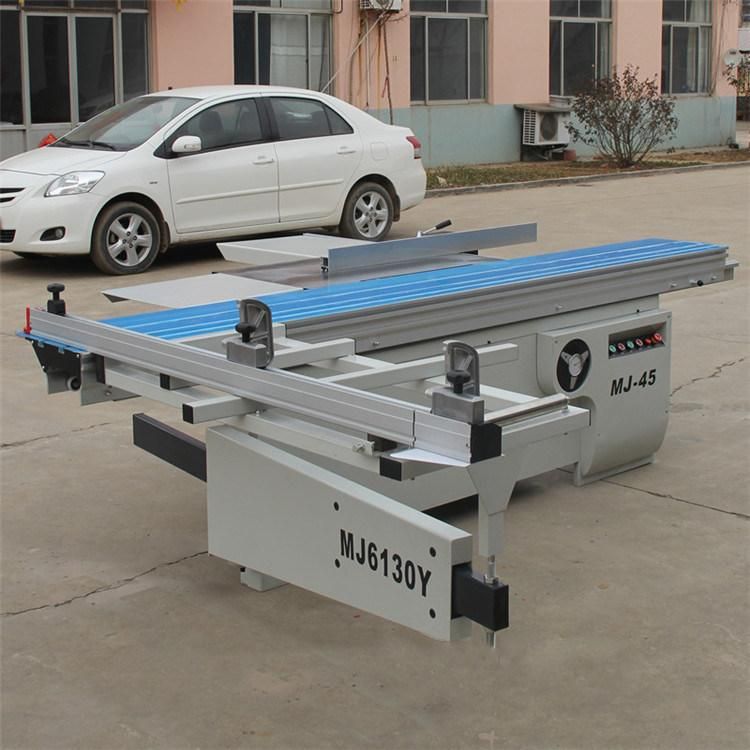 Woodworking Machinery 45 90 Degree Cutting Sliding Table Panel Saw