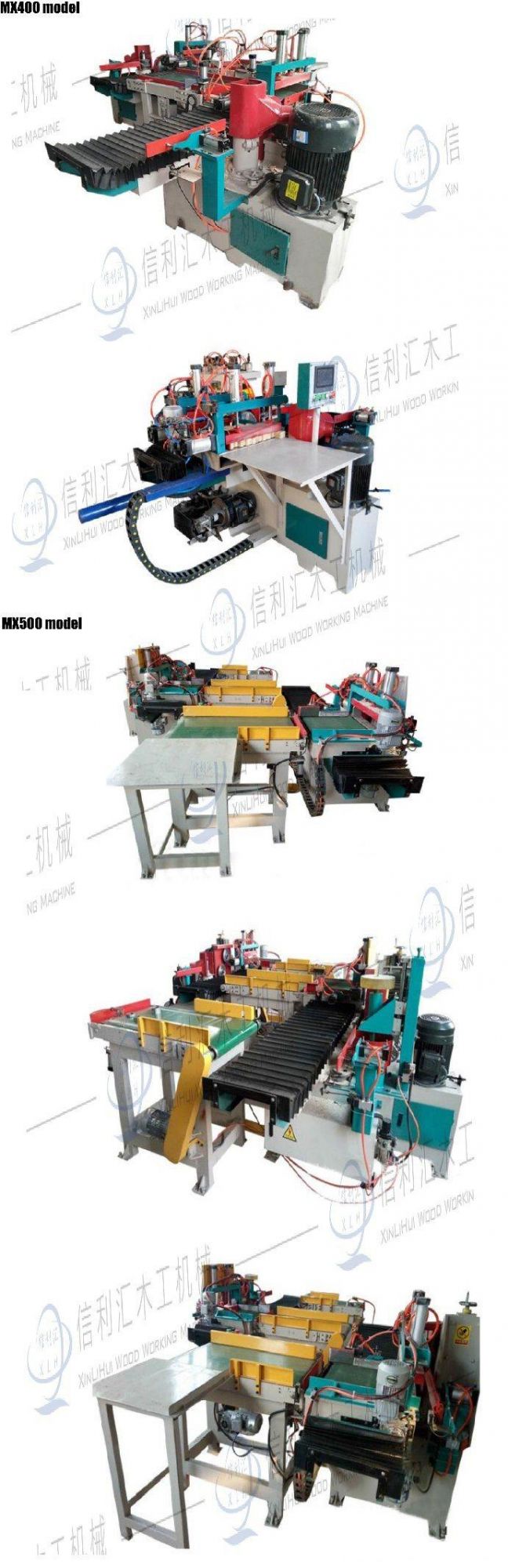Automatic Feeding Wood Tenoner Machine /Automatic Multi-Head Wood Dovetail Tenoner Carpenter′s Stretcher Bar Milling Machine