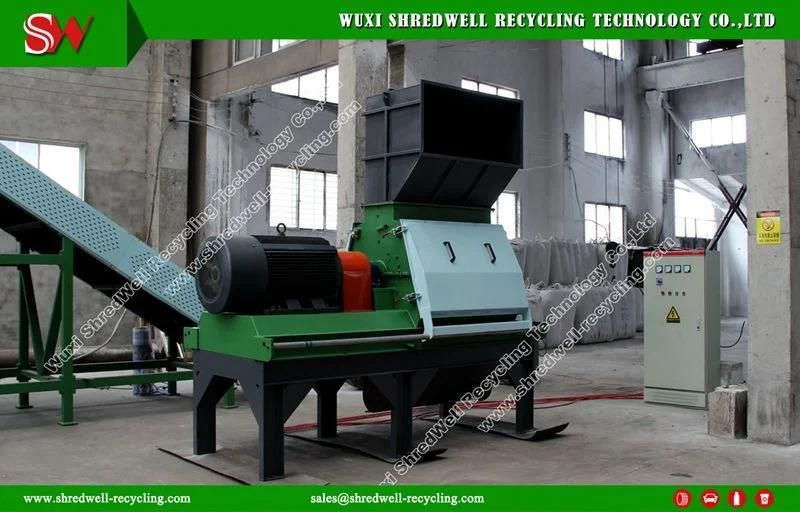 Wood Chipper Shredder to Recycle Used Wood Pallet