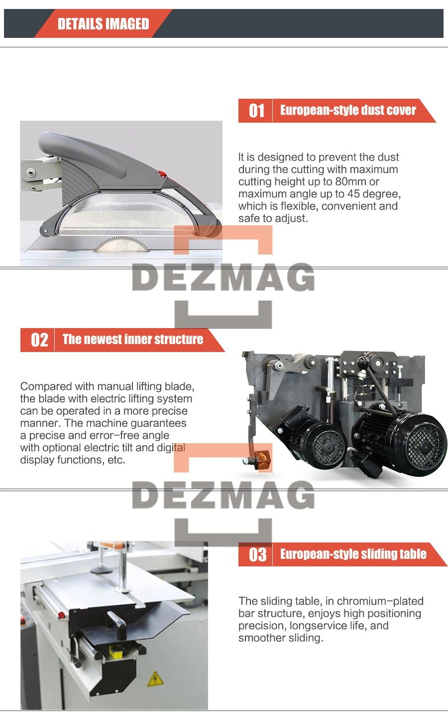 Dezmag Wood Sliding Table Saw Machine Ds632