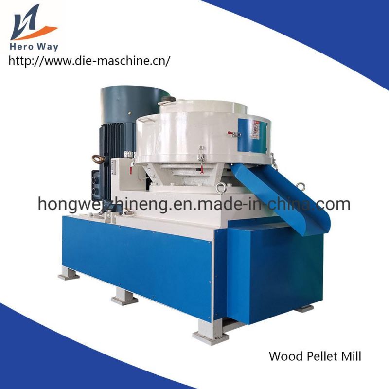 Biomass Wood Pellet Mill Machine / Wood Sawdust Pellet Pressing Machine