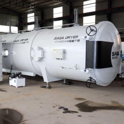 Vacuum Wood Drying Chamber with Radio Frequency Generator From Saga