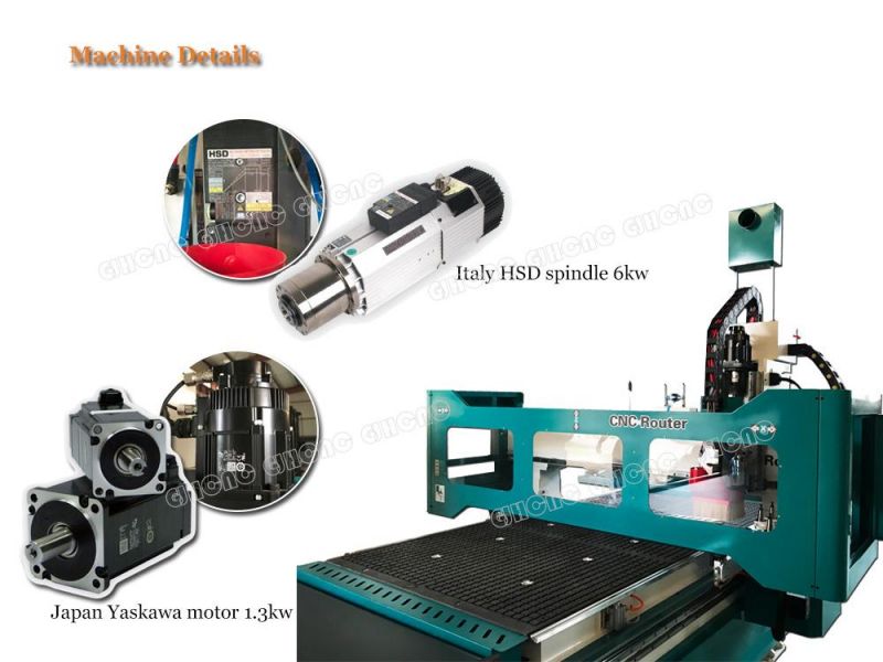 1325 Carousel Atc, Auto Loading and Unloading CNC Router Machine