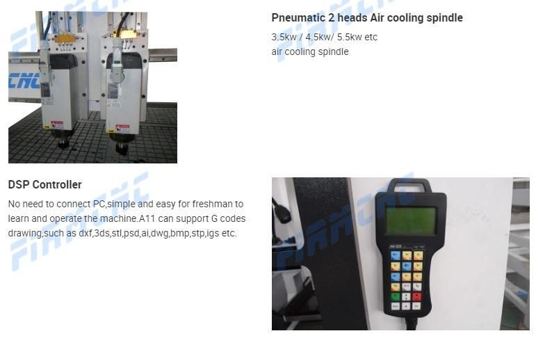 New High Precision CNC Wood Router Engraving Carving Machine