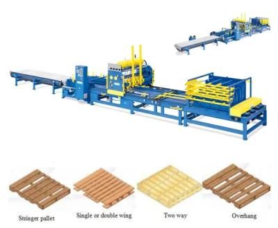 Hicas Automatic Wood Pallet Nailer Production Line