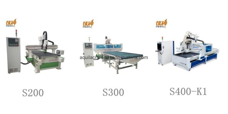 S100 9kw Spindle with Ce Approved CNC Router for MDF Paint Doors