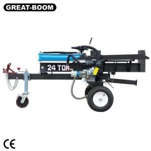 18t 24t 30t Hydraulic Log Splitter Diesel Engine with Ce Approve Ls - 610mm - FPM
