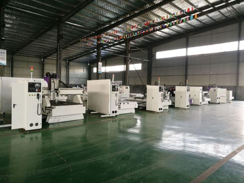 Multi Heads CNC Machine CNC Router/Rotary Spindle Head 4 Axis CNC Machine for Chair Soft Legs