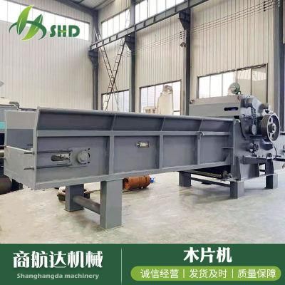 Shd Latest Design Logs Cutting Machine Used in Wood Industry Drum Chipper