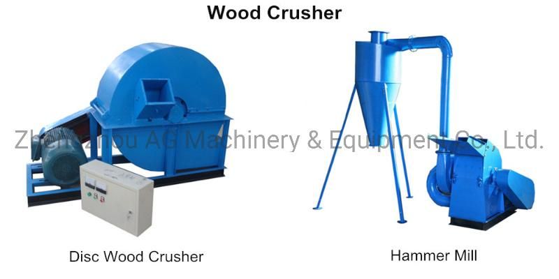 9fh Small Biomass Wood Crushing Grinding Machine for Forest Tree Branch