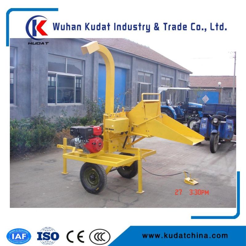 Wood Chipper 30HP Diesel Engine Driven Power Shredder