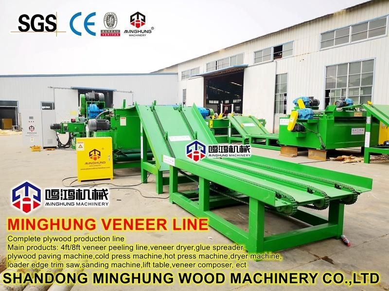 Wood Log Feeding Machine for Veneer Peeling Machine