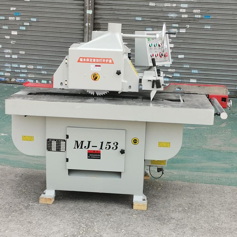 Mj153 Automatic Sizing Rip Saw Wood Laser Cutting Machine