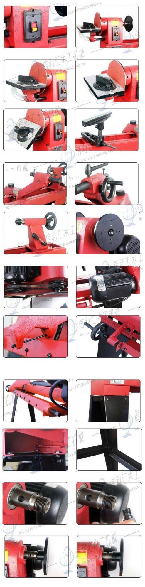 Wood Turning Machine with Copy Assessories Wood Lathe Drechselbank Maschinen, Holz Drechselbank Maschinen, CNC Wood Milling Lathe Torno PARA Madeira