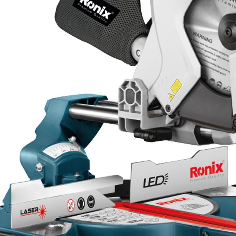 Ronix 5402 Saw Machines High Performance 2000W 250mm Electric Mini Sliding Compound Miter Saw