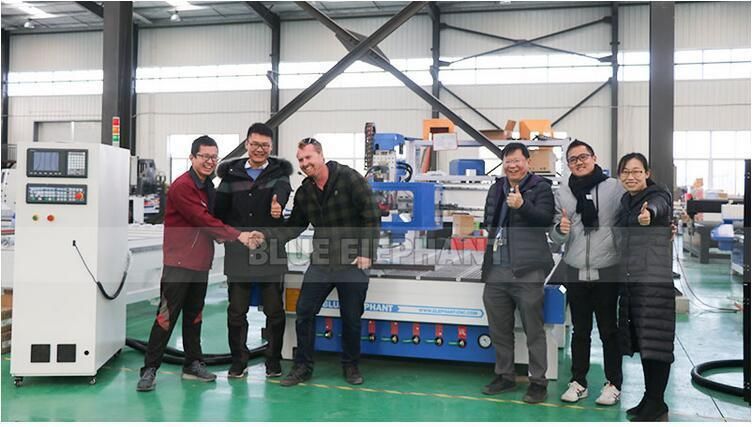 Automatic Tool Changer Woodworking Machinery with Drilling Holes for Processing Wooden Furniture