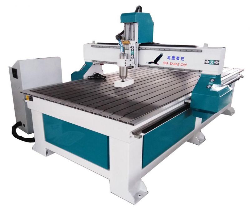 4.5kw DSP Wood 3D Carving CNC Router Machine 1530 with Vacuum Worktable for furniture