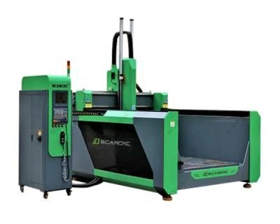 MDF Carve CNC Router 4 Axis Carving Machine for Woodworking Furniture 3D Wood Mould Engraving