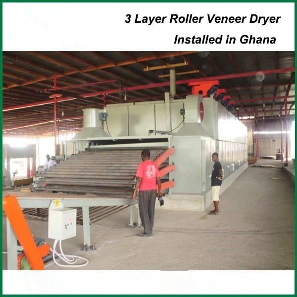 Woodworking Core Veneer Roller Dryer Machinery