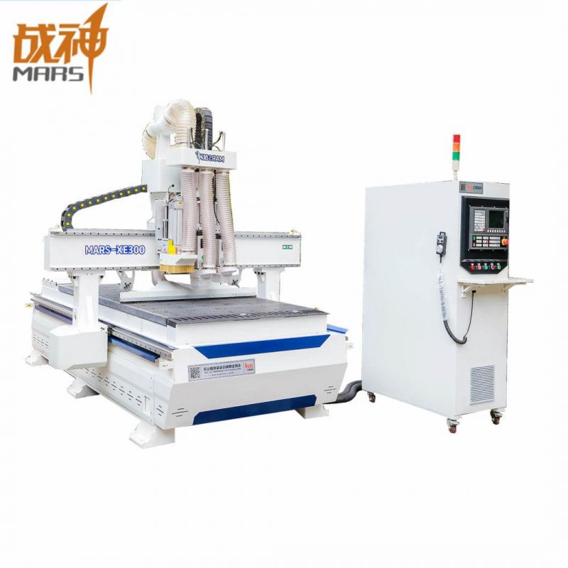 Xe300 1325 Wood Carving Machine with Drilling Package Acrylic Furniture Chair Processing Making Equipment for Interior Doors