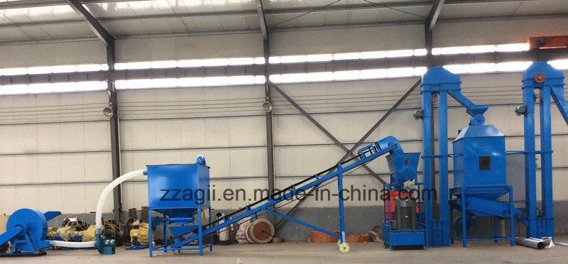 Biomass Pine Wood Pellet Plant 1t Sawdust Wood Pellet Production Line