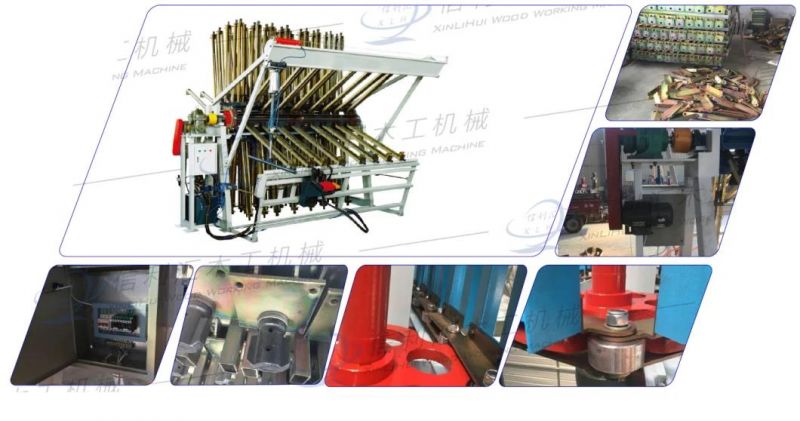Manual/ Automatic Board Puzzle Woodworking Machine/ Hydraulic Oil Pressure Laminated Wood Board Composer