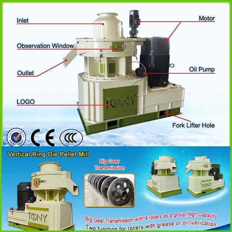 Efb Oil Palm Pellet Making Machine Tony Manufacturer Factory Price Straw Pellet Press Sawdust Pellet Making Machine Biomass Wood Pellet Machine