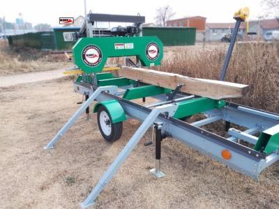 Horizontal Band Saw Mill Portable Sawmill with Saw Blade for Wood Sawmill