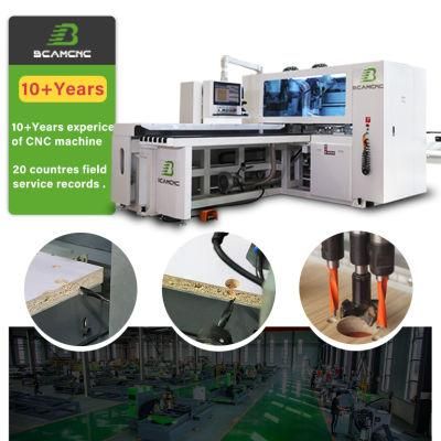 Automatic Six Sides Cabinet Drilling and Milling CNC Boring Machine