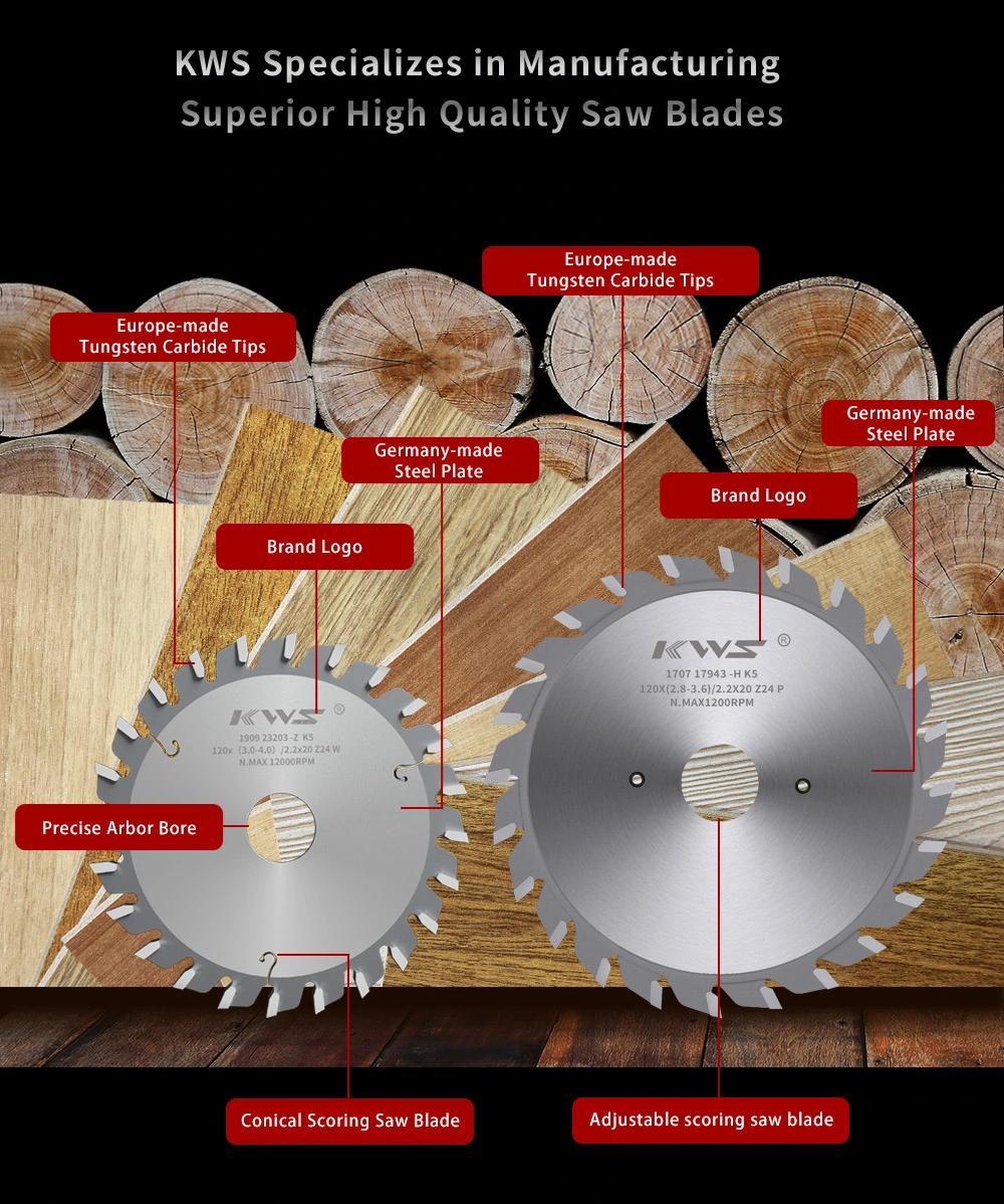 Tct Adjustable Scoring Saw Blades