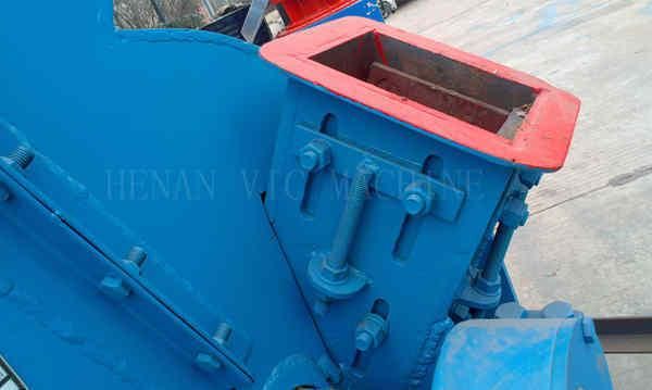 Diesel engine driven 4tph wood shredder wood crusher machine