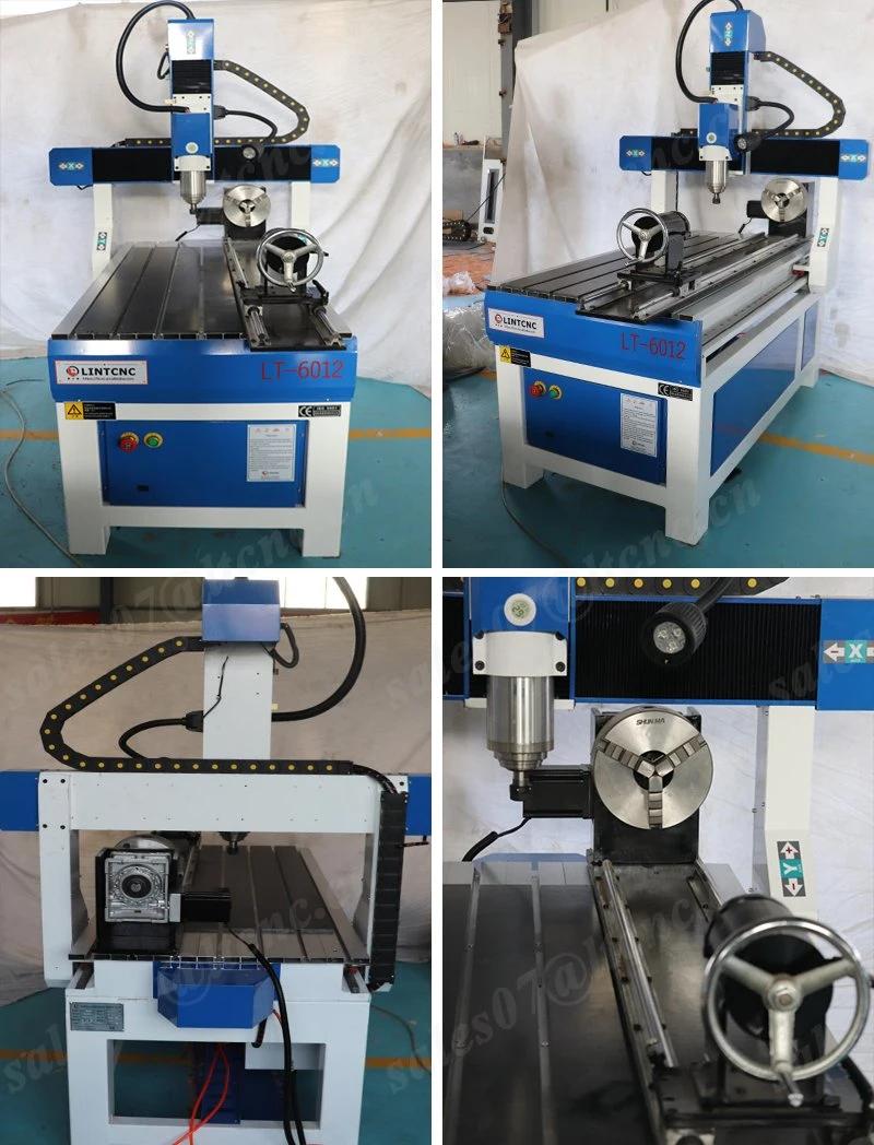 Mini CNC Milling Cutting Engraving Machine 4 Axis 6090 6012 1212 CNC Router for Advertising Furniture