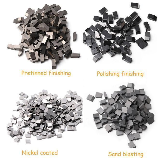 Softwood Cutting Cemented Carbide Brazed Saw Tips TCT Saw Blade