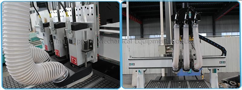 Automatic Three Tools Changer Woodworking CNC Router Machine 1300*3000mm