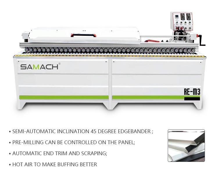 Automatic Inclination Edge Banding Machine Mini Edgebander