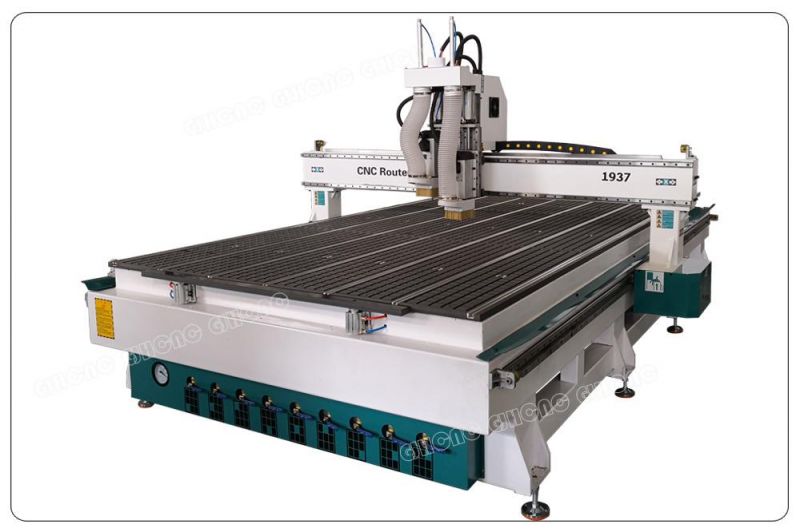 1325-3 Wood Door CNC Router. Three-Process Woodworking CNC Engraving Machine for MDF, Wood