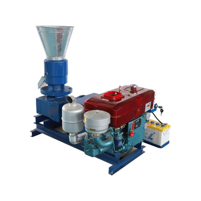 Plastic Pellet Machine with Diesel Engine