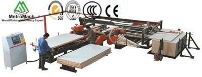 Fully Automatic Adjustable Plywood Edge Cutting Saw Machine