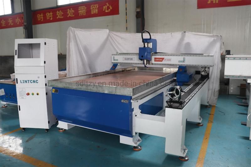 1325 Woodworking CNC Router 4 Axis Wood Engraving Cutting Machine with 300mm Diameter Big Side Rotary Axis