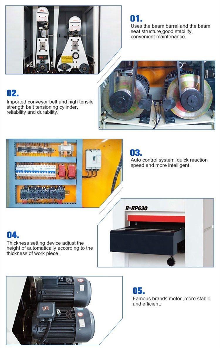 1000 mm Heavy Duty Wide Belt Sanding Machine